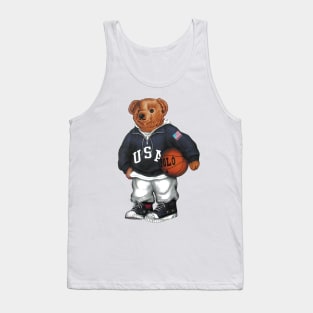 polo bear Tank Top